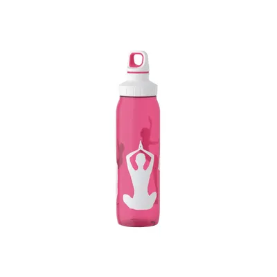 Zdjęcie produktu dla EMSA 518299, 700 ml, Codzienne użytkowanie, Fitness, Wędrówki, Sport, Różowy, Plastik, Polipropylen (PP), Dorosły, Kobieta