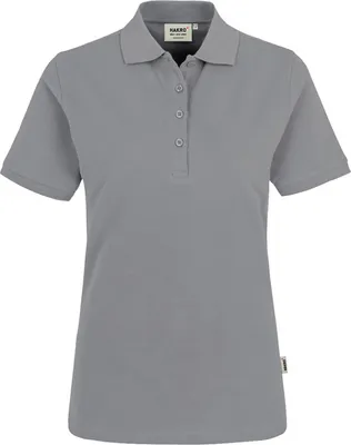 Immagine prodotto di HAKRO® 10008602326268 HAKRO® Damen Polo Shirt CLASSIC 110 grau Größe 2XL