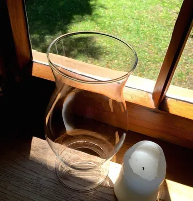 Produktbild von Glaskolben für Windlicht, Kerzen Schutz geg Zugluft Ersatzteil für Kerzenhalter