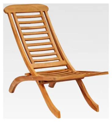 Produktbild von Klappstuhl Gartenstuhl 50x90x69cm aus Massivholz Teak