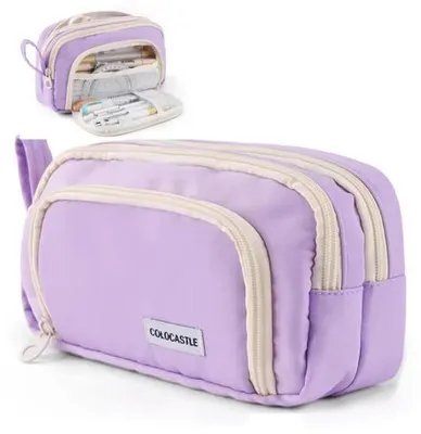 Image de Cartable à 3 compartiments, grand format, pour l'école et le bureau
