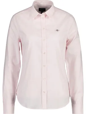 Produktbild von Gant Damen Slim Stretch Oxford Shirt Klassisches Hemd, Light Pink, 44 EU