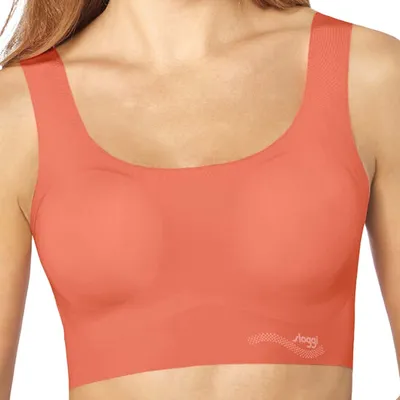 Produktbild von sloggi Zero Feel Top Nahtlos und flache Säume, Herausnehmbare Pads, Angenehm auf der Haut
