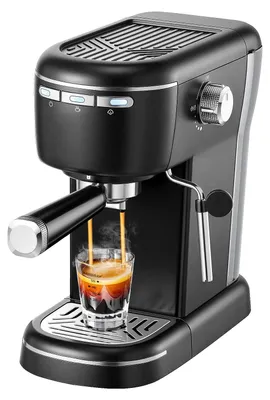 Image de Machine à expresso - Semi-automatique - Acier inoxydable - 220-240 V - Prise UE - Pour plus de 16 tasses - Puissance ≥300 W