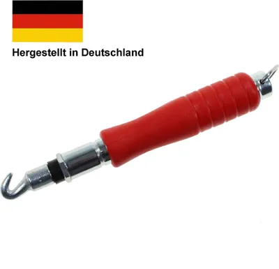 Produktbild von Drahtdrillgerät Mini 20cm rot Driller Drillkurbel Rödler Drahtdreher Drillapparat Armiergerät