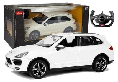 Zdjęcie produktu dla Samochód zdalnie sterowany Porsche Cayenne Turbo Rastar – zabawkowy samochód sportowy, rozmiar: uniwersalny