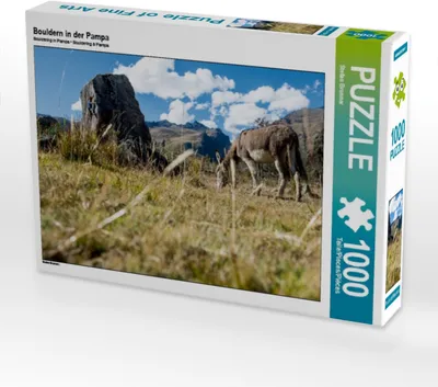 Produktbild von Calvendo Bouldern in der Pampa 1000 Teile Puzzle quer 640x480mm, Brunner Stefan; 7375795
