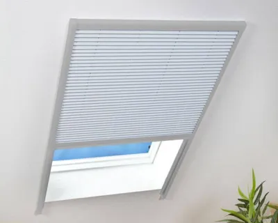Produktbild von Sonnenschutz Dachfenster Plissee 110x160cm braun 100540102-VH