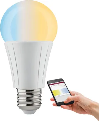 Productafbeelding van Paulmann LED Birne SmartHome Soret 8,5W = 51W E27 Opal 650lm Tunable White 2700-6500K dimmbar ZigBee