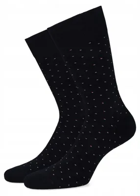Obrázok produktu pre Ponožky Lancerto tmavomodré s mikrovzorom 39-42