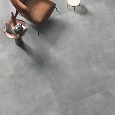 Zdjęcie produktu dla CASA39 Płytki z efektem metalu, szare, 60x60 cm, Casalgrande Padana, Kerinox