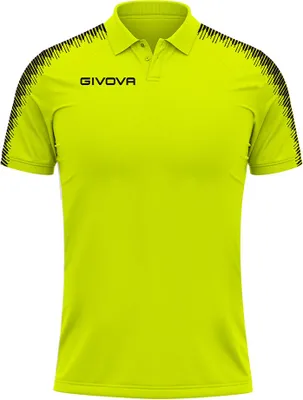Produktbild von Sport-Poloshirt Givova Fluo Gelb Grün - 3XL