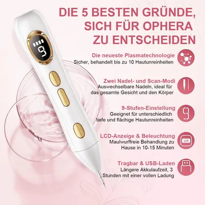Produktbild von Hausgebrauch Pickel und Pigmentflecken Entferner, punktgenau Akne Remover, LED-Beleuchtung