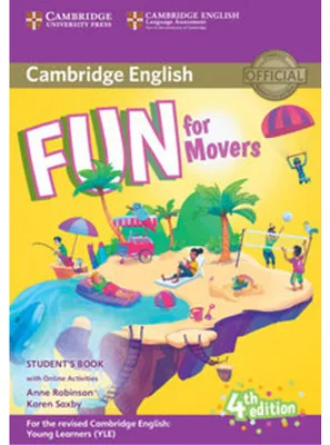 Imagen del producto de Fun for Movers Student's Book with Online Activities with Audio