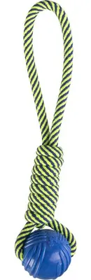 Produktbild von Hundespielzeug - Spielseil mit Ball - ca. 38 cm