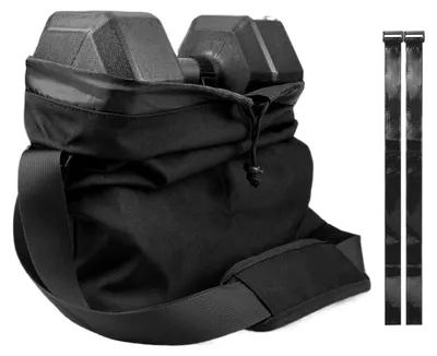 Image de Sac de sport pour haltères avec bandoulière réglable