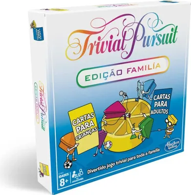 Produktbild von Hasbro Trivial Pursuit Familien Edition Brettspiel Durchsichtig  Durchsichtig One Size