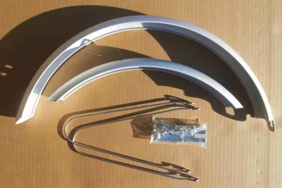Zdjęcie produktu dla Aluminiowe błotniki do roweru składanego / Bonanzarad 20 cali