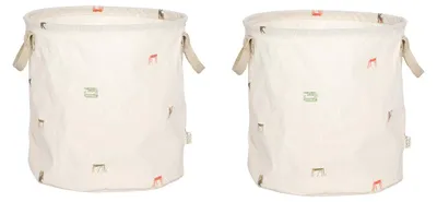 Obrázek produktu pro OYOY M107770, Koš na hračky, Vícebarevný, Volně stojící, Chlapec/děvče, Vzorovaný, Kulatý