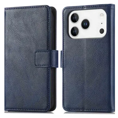 Immagine prodotto di Imoshion Luxe, libreria per Apple iPhone 17 Pro - Blu scuro