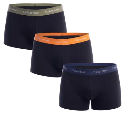 Immagine prodotto di Calvin Klein Uomo - Confezione da 3 pantaloncini a vita bassa, nero S