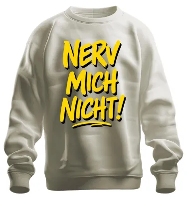 Obrázok produktu pre "Nenervuj ma," zábavný nápis, slogan, pre introvertov, "Potrebujem pokoj," mikina, pulóver, príroda, S