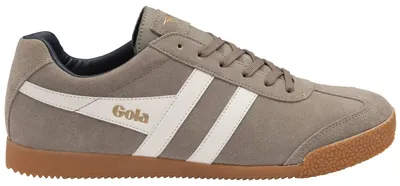 Immagine prodotto di Gola Harrier Suede: sneakers classiche da uomo in pelle scamosciata, grigio (Rhino/Off White/Navy), CMA192-ZF