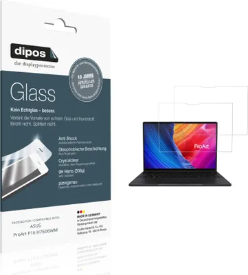 Zdjęcie produktu dla 2x dipos GlassCC ASUS ProArt P16 H7606WM