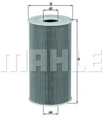 Immagine prodotto di Filtro olio KNECHT OX 126D