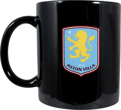 Obrázok produktu pre Aston Villa FC - Kávový hrnček, lev, 315 ml TA14292 (jednotná veľkosť) (čierna/sivá)