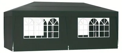 Productafbeelding van Tuinpaviljoen 3x6 m - Tuinoverkapping - Partytent - Balkonkap - Zonnescherm - Met Zijwanden