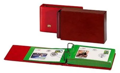 Produktbild von SAFE 866- 1 FDC-Album mit 20 olivfarbenen Blättern
