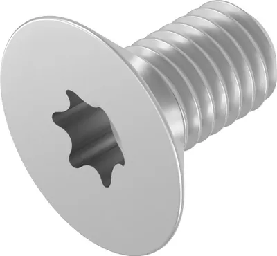 Produktbild von SECCARO Senkschraube M8 x 14 mm, Edelstahl V2A VA A2, ISO 14581, Innensechsrund (TX), Vollgewinde, 20 Stück