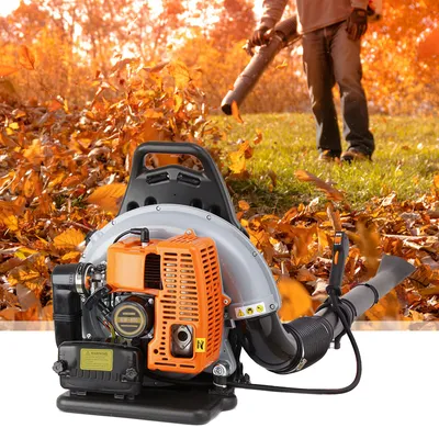 Imagen del producto de Mochila desbrozadora - Motor de gasolina de 63cc - Depósito de 1,7 litros - Peso de 11 kg - Ideal para jardín y zonas urbanas