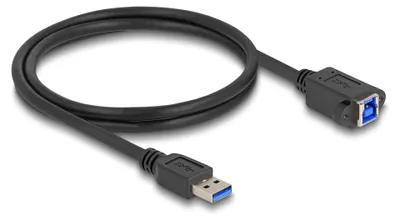 Immagine prodotto di DELOCK USB 5 Gbps Kabel USB Typ-A St > USB Typ-B Bu 1m schw.