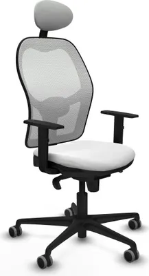Image de Chaise de bureau avec appui-tête Jorquera Piqueras y Crespo 1D036G1 Blanc