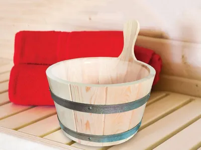 Produktbild von Karibu Aufgußkübel 4 L Zubehör aus Holz
