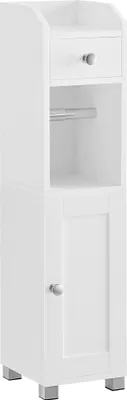 Produktbild von VASAGLE Toilettenschrank, mit verstellbarer Ablage, wasserdichte Füße