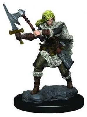 Zdjęcie produktu dla Dungeons & Dragons – Figurki Premium z serii „Icons of the Realms”: Kobieta-barbarzyńca