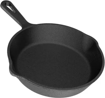 Produktbild von Gusseisenpfanne 20 cm mit Antihaftbeschichtung - ideal für Eier und Omeletten