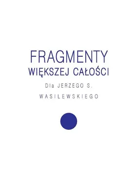 Produktbild von Fragmenty większej całości (Literatur und Anthropologie auf Polnisch)