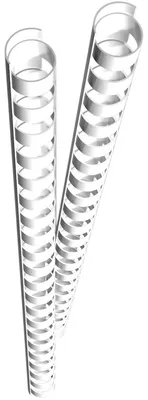 Immagine prodotto di Genie 12379 GENIE Spiralbinderücken 10mm weiß 25 Stk