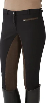 Produktbild von Vollbesatzhose Softshell für Damen und Kinder, Farbe:schwarz, Groesse:164