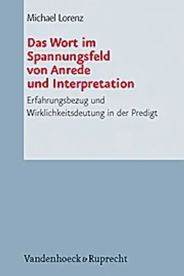Obrázok produktu pre Das Wort im Spannungsfeld von Anrede und Interpretation
