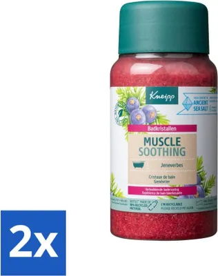 Produktbild von Kneipp - Badesalz - Muskelberuhigend - Wacholderbeere - Muskelberuhigend - 600 g - Vorteilspack - 2 Stücke