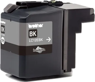 Produktbild von Brother LC12EBK - XL-Kapazität - Schwarz - original - Tintenpatrone - für Brother MFC-J6925DW, INKvestment Business Smart Pro MFC-J6925DW