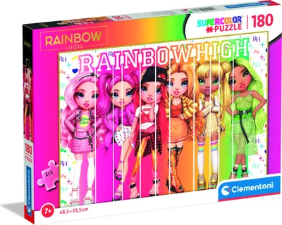 Produktbild von Clementoni Puzzle 180 Teile Rainbow High 29775