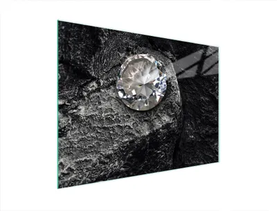 Image de Planche à découper en verre 40x30 Diamant