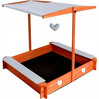 Produktbild von Klappbarer Sandkasten mit Dach 24215