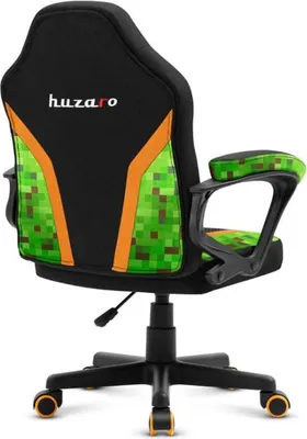 Immagine prodotto di Huzaro Ranger 1.0 sedia da gioco per bambini sedia da ufficio sedia da gamer sedia da scrivania design moderno ergonomico braccioli regolazione altezza sedile ruote in gomma pixel